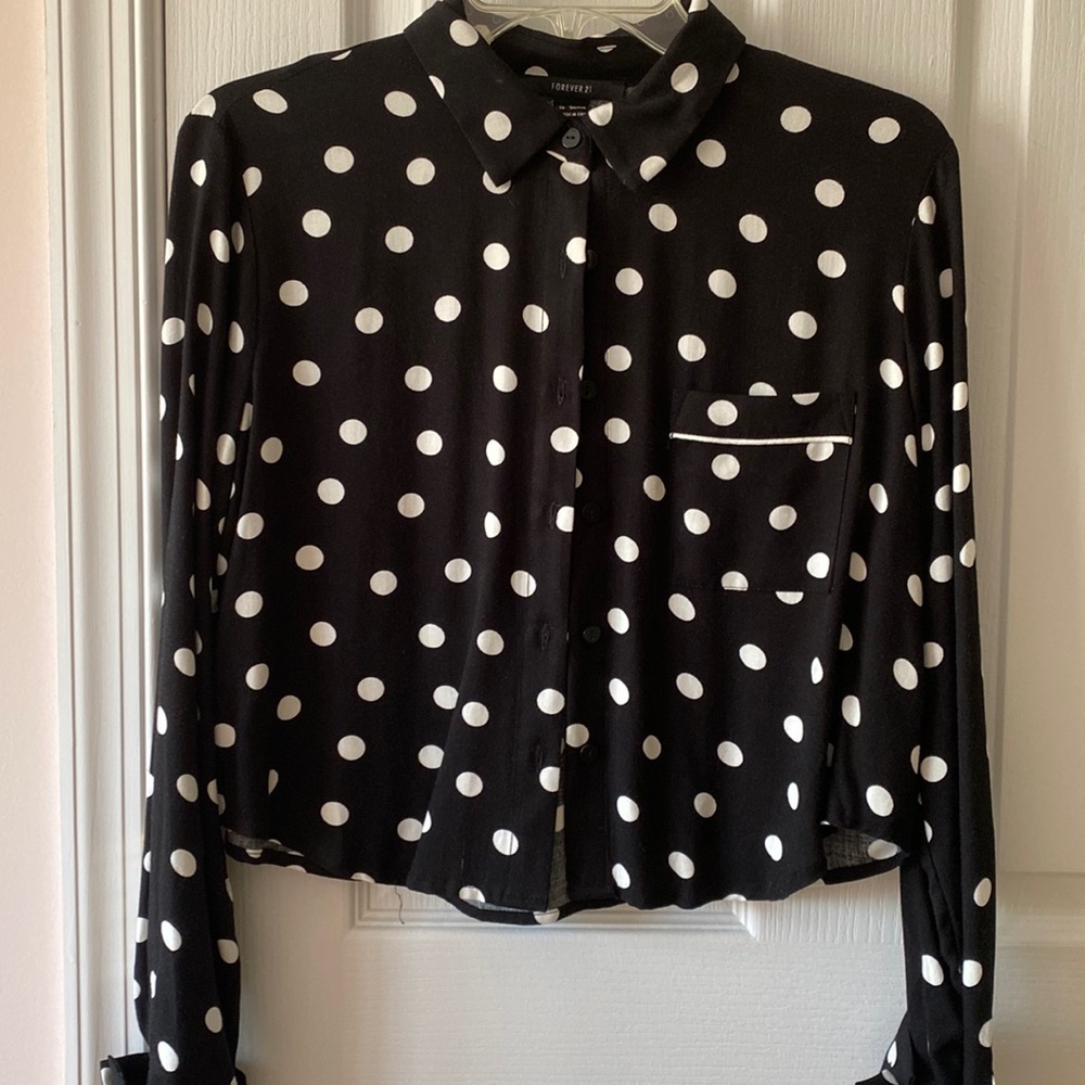 Polka Dot Blouse!
